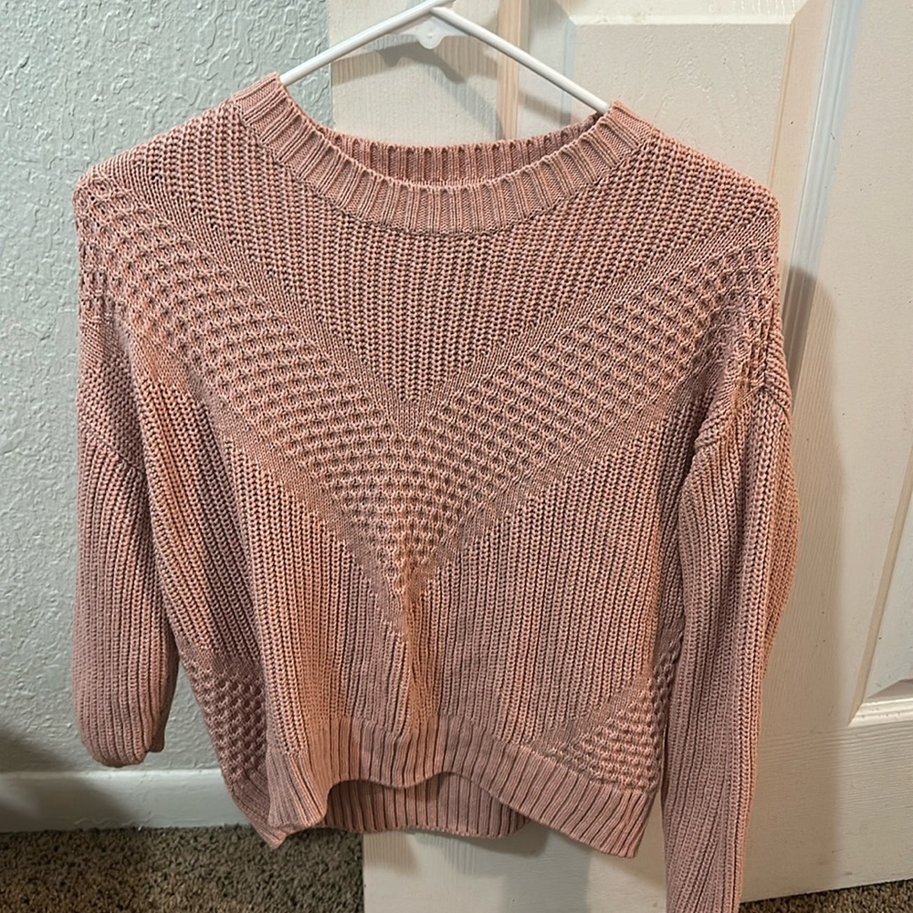 H&M Pink Knit Sweater